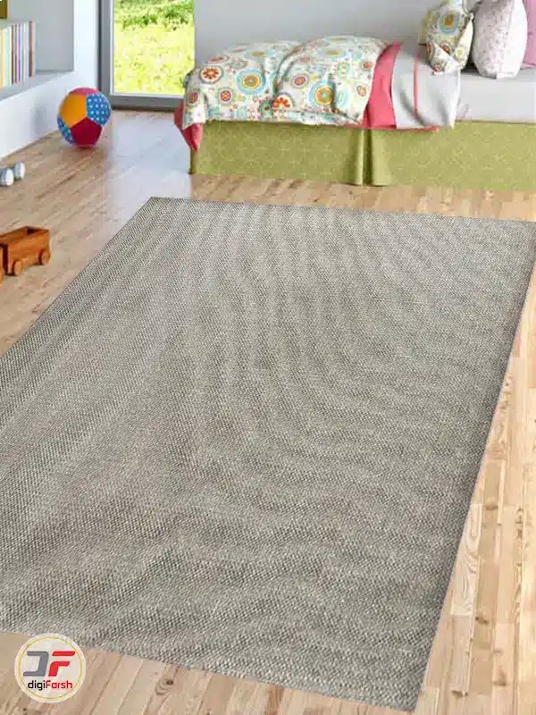 گلیم فرش برای اتاق خواب با طرح ساده و شیک کد 1120